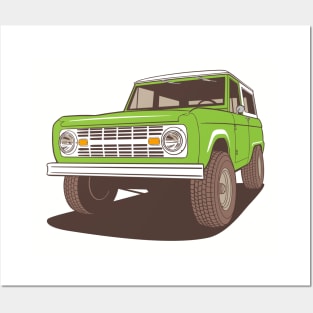 GREEN BRONCO Posters and Art